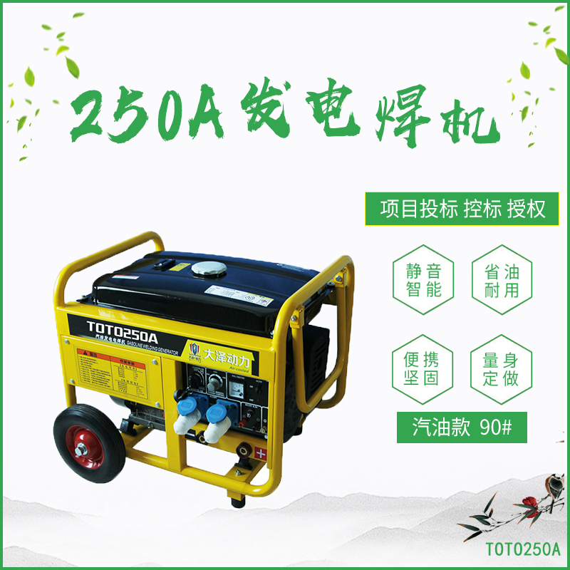 TOTO250A_250A汽油发电电焊机