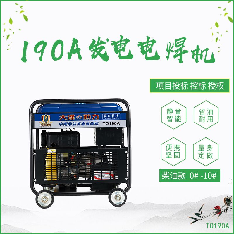 TO190A_190A柴油发电电焊机