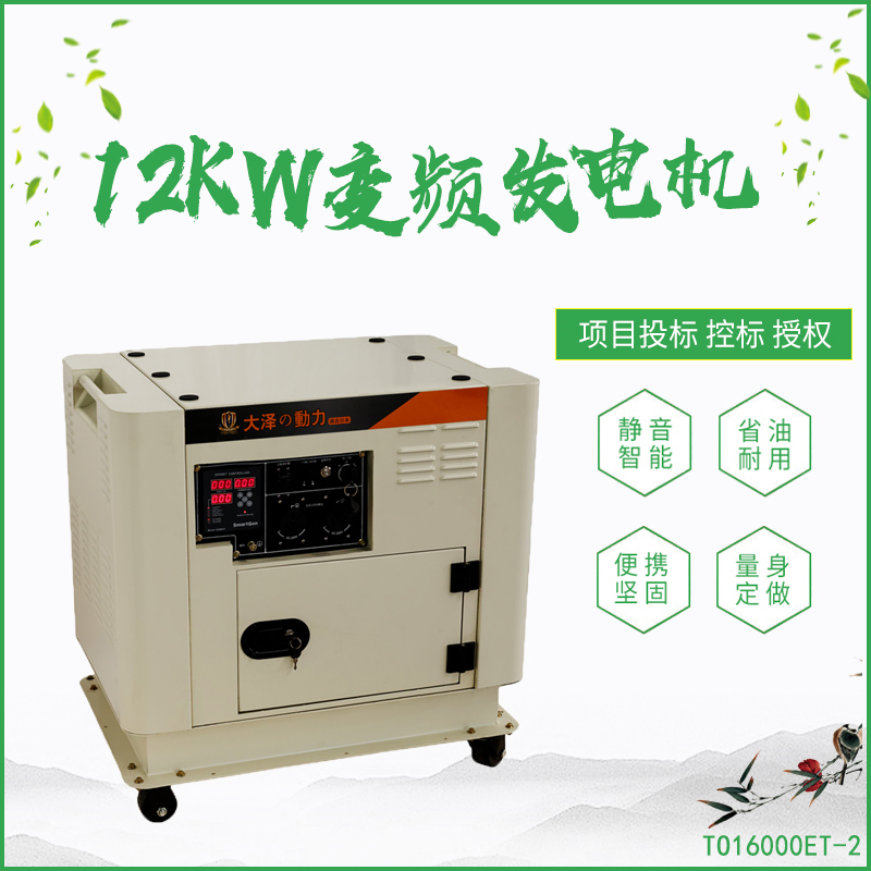 TO16000ET-2_12KW变频柴油发电机
