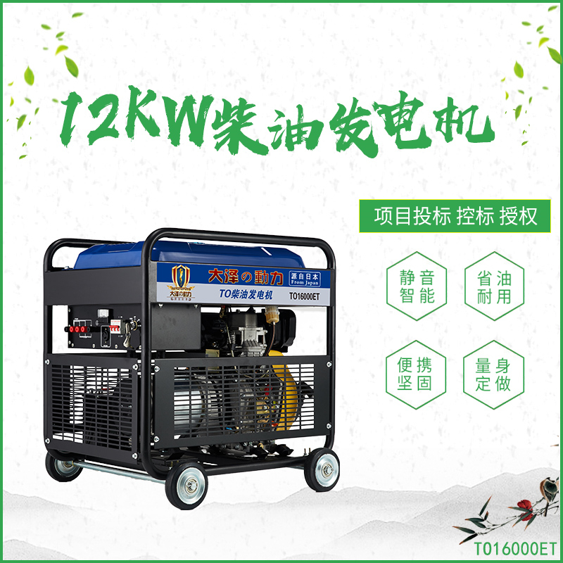 TO16000ET_12KW柴油发电机